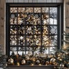 AXEN Christmas Window Clings, Window Sticker for Glass Christmas Decorations,