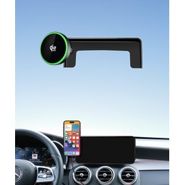 Qi2.2 25W Wireless Charger Car Phone Mount for Mercedes-Benz GLC 2020-2022