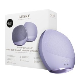 Geske Sonic Body Brush Intensive Exfoliator Cepillo Eléctrico Todo Cuerpo Pulsaciones Smartsonic Limpieza Profunda Exfoliación Masaje Profesional