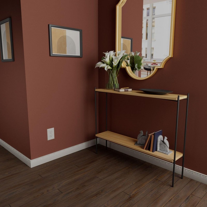 Ekena Millwork Endurathane Sussex Baseboard Moulding, 4"H x 5/8"P x