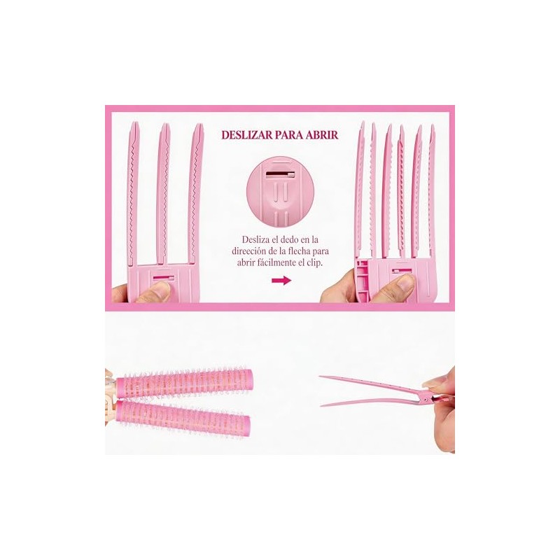 Kit de Accesorios para Peinar 21 Piezas – Pinzas para