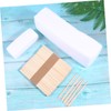 SAFIGLE 300Pcs Hair Removal Wax Sticks Multifunctional Wooden Wax Rods
