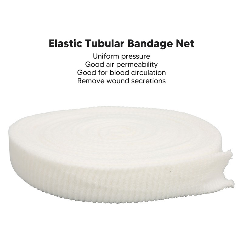 Tubular Bandage Net Elastic Wound Dressing Breathable Uniform Pressure Bandage