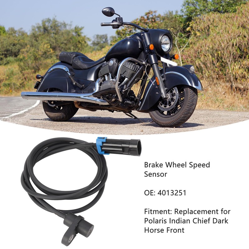 4013251 Brake Wheel Speed Sensor, Motorcycle Speed Sensor, Speedometer Sensor,