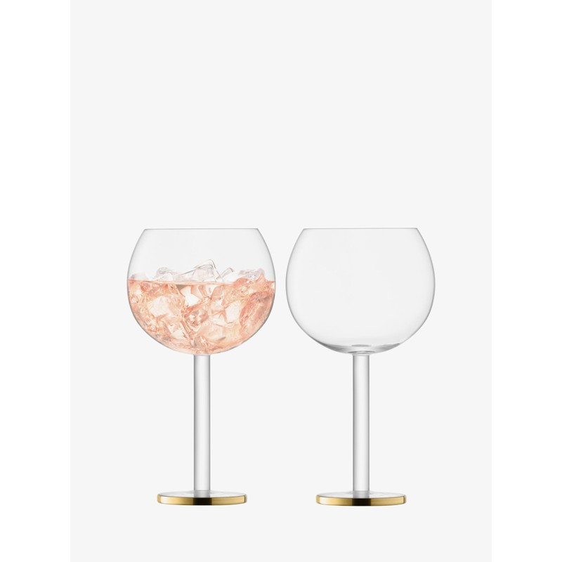 LSA Interntional Luca Cocktail & Martini, 20 onzas, oro