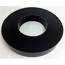 Isolate It: Sorbothane Large Vibration Isolation Washer 5" OD x 2.5" ID x 0.75" Thick 30 Duro - 4 Pack