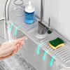 24 Inch Longer Faucet Mat for Kitchen Sink [5°Slope Fast