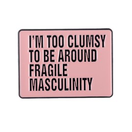FADBBW Enamel Lapel Pin Brooch Badge Decoration For Clothes And Bags (ITCTBAFM)