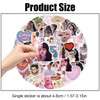 60Pcs Music Stickers Singer Melanie Stickers Aesthetic Melanie Idol Stickers