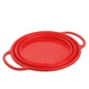 Colander Collapsible 24 cm Red