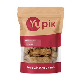 Yupik Honey Graham Bears, 1 lb (16 oz), Mini Cookies, Sweet Snacks, Crunchy Biscuits, With Real Honey, Teddy Bear Graham Crackers, Delicious Treat, Perfect for Snacking & Sharing