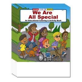 ZOCO - We are All Special - Educational Coloring Books (25 Bulk Pack, Without Crayons) - Self Esteem Books for Kids - Games, Puzzles, Fun Activities