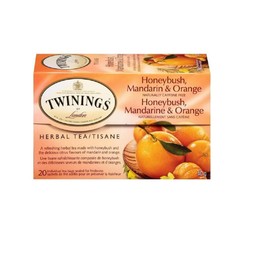 Twinings of London Honeybush, Mandarin & Orange Tea Bags, 20 ct, 1 Box, 1.41 oz (40g)