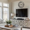 Vantic 32 Inch Large Wall Clock, Roman Numeral Metal Oversized