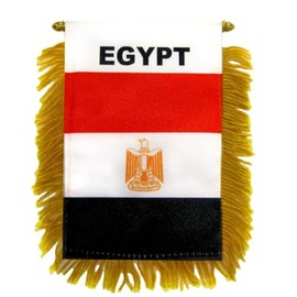 Egypt Mini Banner - International Country Pride Car Display