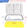 CLLOMAGY Marine Deck Access Hatch 17.3” X 12.4”,Marine Boat Hatch&Lid