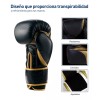 Bluelander 2 Guantes De Box Entrenamiento Kickboxing Velcro 8-12oz