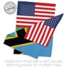 Americana Home & Garden Tanzania US Friendship House Flag Regional