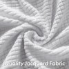 MIYE Jacquard Fabric Box Spring Cover,Super Stretchy Wrap Around 4