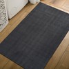 Luul Home Modern Dark Gray Non Slip Door Mat 2x3