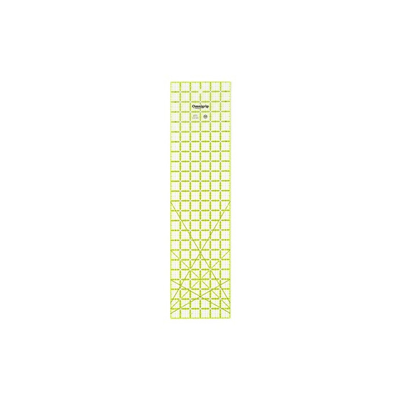 Omnigrip 6" x 24" Non-Slip Rectangle Quilting Ruler by Omnigrid,
