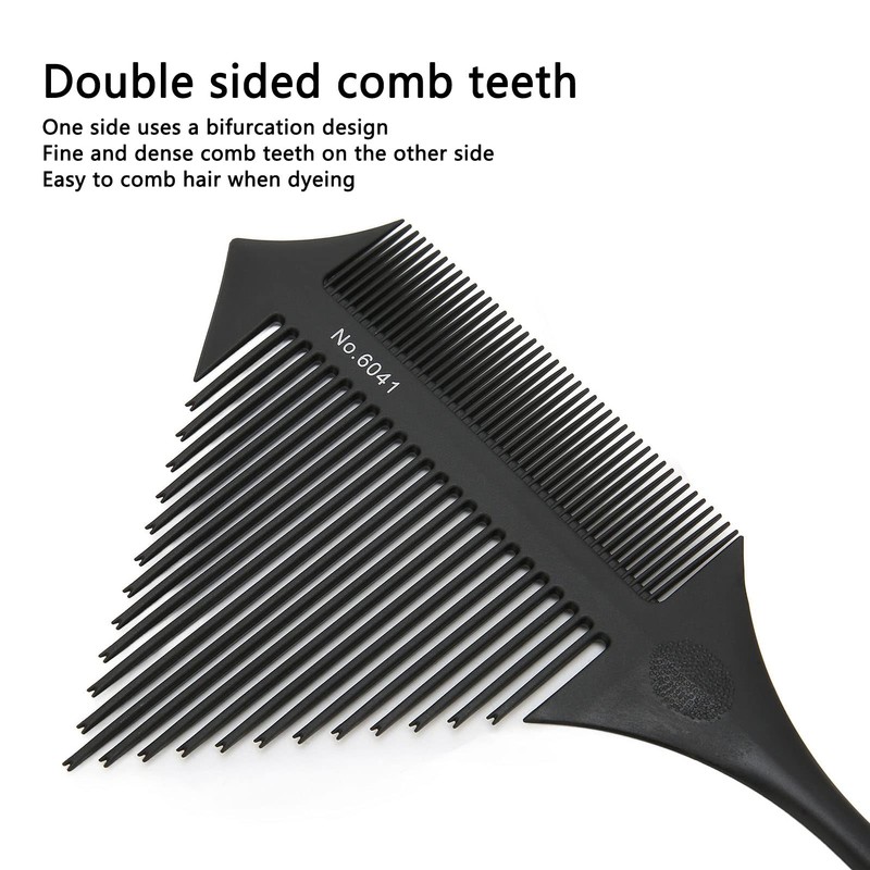 Hair Dye Highlighting Comb, Home Salon Weaving Sectioning Tail Comb