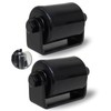 2Pack Slide Gate Guide Roller with C Post Welded Bracket,