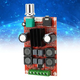 2 X 50W Digital Amplifier Module Audio Power Supply Dual Channel Stereo Board XH-M189 TPA3116D2 Car Amplifier Circuit for DIY Audio System