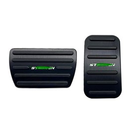 MEKOMEKO New Model Step Wagon RP Series Pedal Cover Brake Accelerator Cover Safe Driving with Installation Instructions Fits Perfectly Interior Parts Aluminum Alloy and Rubber 2PCS HONDA STEPWGN RP6