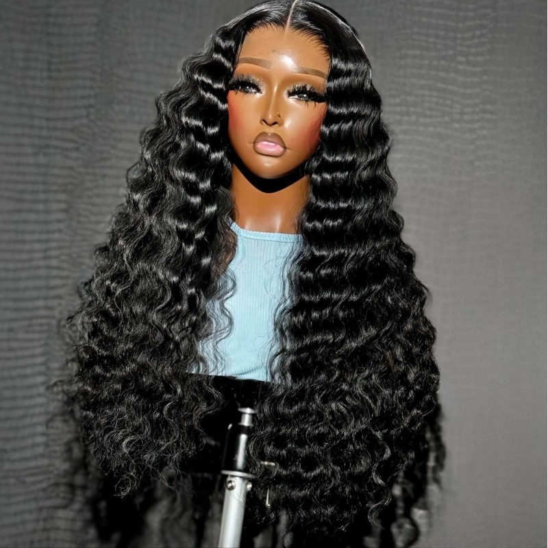 US Warehouse Human Hair Bob Wig 13x4 HD Lace Front