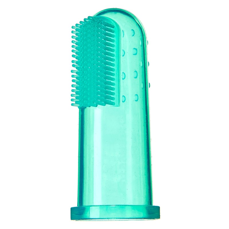 Brilliant Baby Finger Toothbrush Gum Massager and Teether Brush for