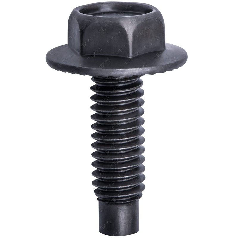Rexka 10pcs 5/16"-18 X 1 Hex Washer Head Spin Lock