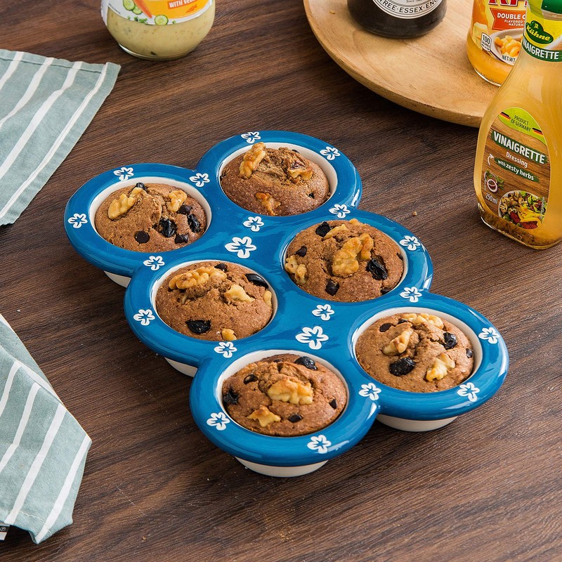 Wisenvoy Muffin Pan Cupcake Pan Ceramic Muffin Tin Cupcake Tin