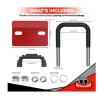 AUTORACCOON Hitch Tightener Anti-Rattle Clamp - Heavy Duty Hitch Stabilizer