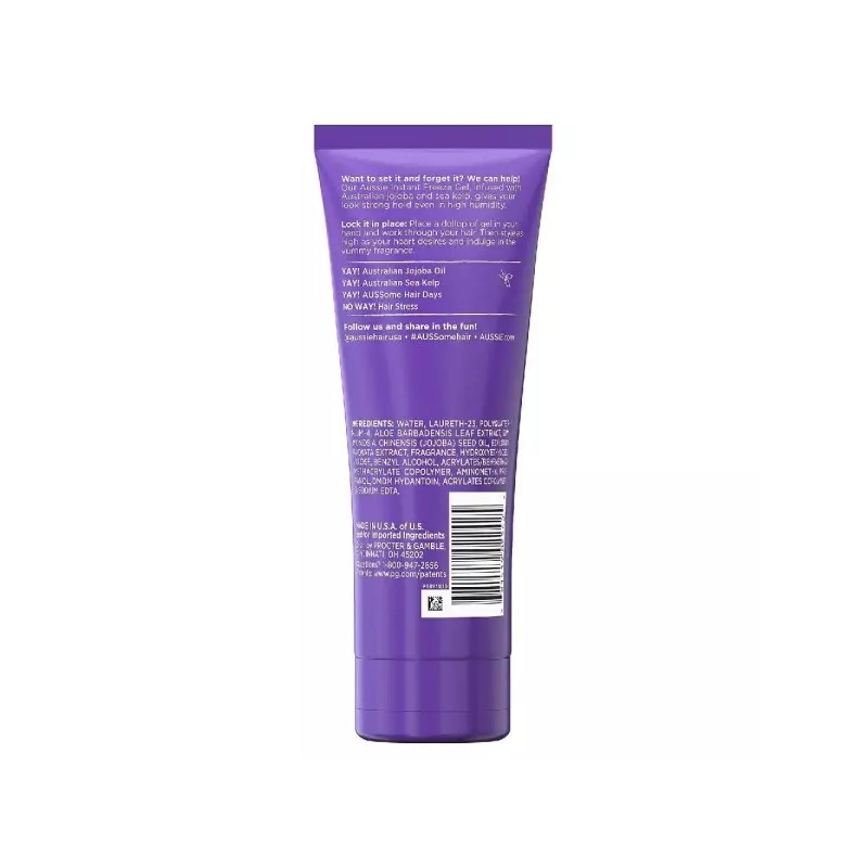 Aussie 인스턴트 프리즈 헤어 젤 7 온스 Aussie Instant Freeze