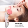 Electronic Facial Brush Reduce Fatigue Silicone Head Jadestone Roller Massaging