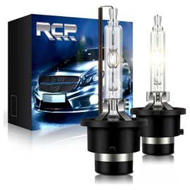 RCP HID Bulb D1S D2S D3S D4S Car Headlight Lamps, Genuine Replacement Part, General Purpose, 35 W Xenon HID, Selectable 4300K 6000K 8000K Emitting Color, Improved Brightness, No Processing