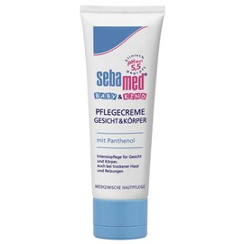 SEBAMED Baby & Kind Pflegecreme Gesicht & Körper, pflegt zarte Kinderhaut intensiv, auch bei trockener Haut und Reizungen, 75 ml (1er Pack)