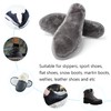 riemot Genuine Sheepskin Insoles for Men Women, Super Thick Premium