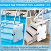 2PCS 22.5" x 18" Extra Large Swimming Pool Ladder Weights,