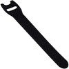 ISOLATECH Pack of 100 Black Cable Ties, Velcro Cable Ties,
