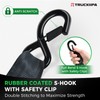 Truckiipa Retractable Ratchet Straps - 2Pack 2 Inch x 13