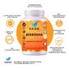 Berberina 100 Pura 120 Cáps Suplemento Alimenticio Saisa Herbal Metabolismo