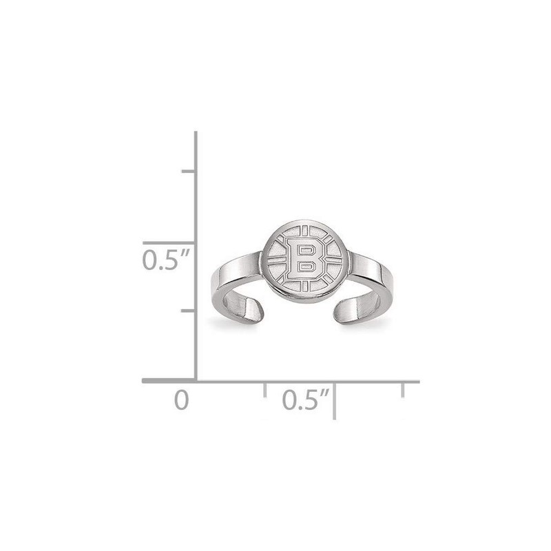Boston Bruins Toe Ring (Sterling Silver)