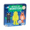 Petit Collage PTC613 Travel Game, Mix + Match Monsters Magnetic