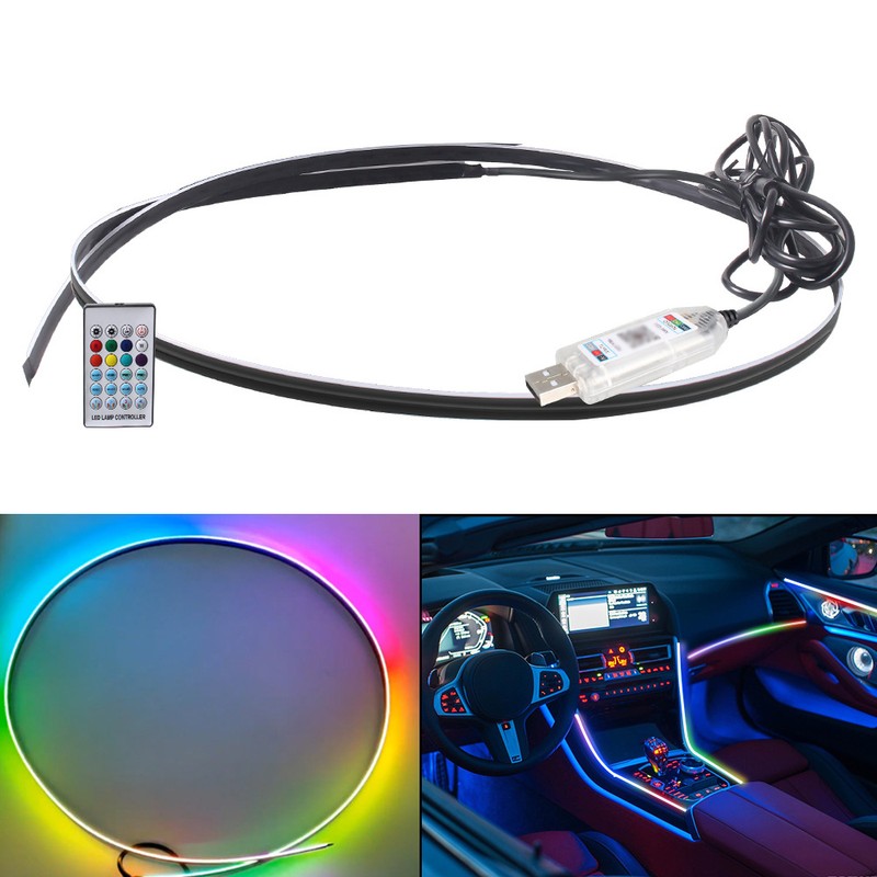 Car Lights Interior Smart Car Led Light with Remote Controller