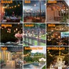 Achin Outdoor String Lights 48FT Dimmable Warm 2200K LED Patio
