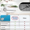 Alpine Cuisine Stainless Steel Skimmer Spoon 13 Inch - Rustproof,