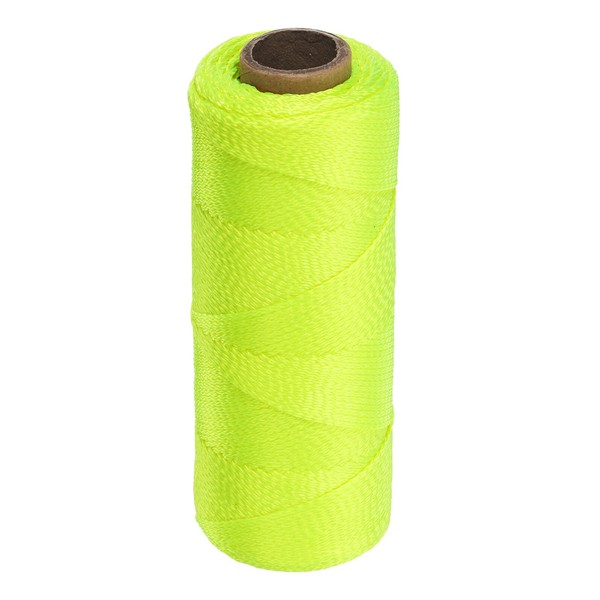 sourcing map Solid Braid Nylon Rope 3/50 Inch 550 Ft
