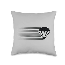 Airborne Infantry Division Paratrooper Airborne Symbol Vintage Throw Pillow, 16x16, Multicolor
